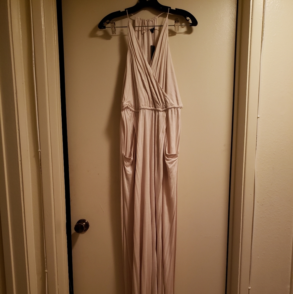 Theory Dress Athler unpredictable "Warm Birch"